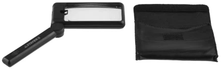 Лупа STAYER &quot;MASTER&quot; складная с подсветкой для чтения, 2-х/8-и кратное увеличение, размер линзы 100х50мм 40526 купить в Нефтеюганске