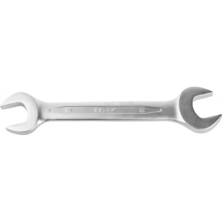 Ключ ЗУБР &quot;ПРОФИ&quot; гаечный рожковый, Cr-V сталь, хромированный, 30х32мм 27027-30-32 купить в Нефтеюганске