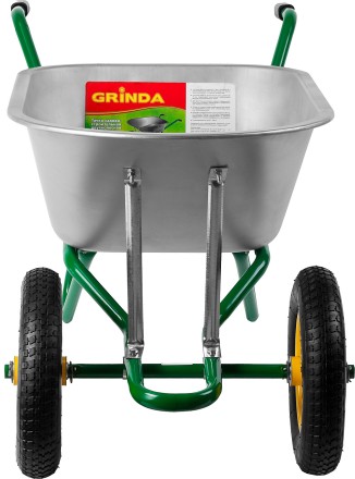Тачка GRINDA садово-строительная двухколесная, 90 л, грузоподъемность 180 кг 422397_z01 купить в Нефтеюганске
