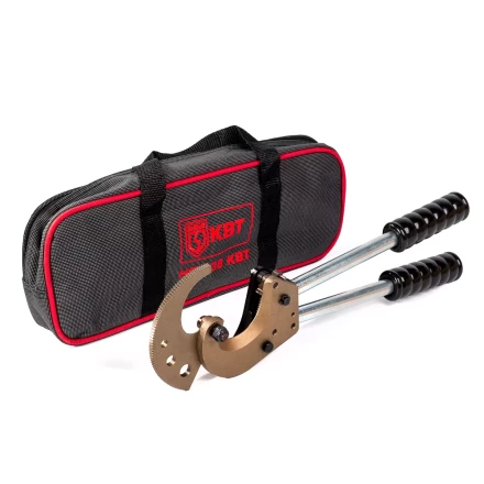 Секторные ножницы КВТ НСТ-38 для резки кабелей до 38 мм, проводов АС со стальным сердечником и прутков из низкоуглеродистой стали (84394) купить в Нефтеюганске