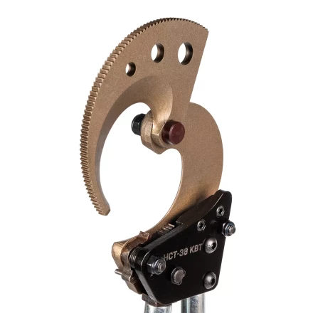 Секторные ножницы КВТ НСТ-38 для резки кабелей до 38 мм, проводов АС со стальным сердечником и прутков из низкоуглеродистой стали (84394) купить в Нефтеюганске