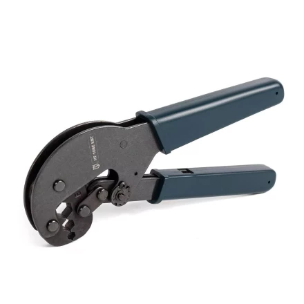 Пресс-клещи КВТ HT-106E для опрессовки F и BNC разъемов на коаксиальный кабель RG-58, RG-6, RG-11, RG-213 (85138) купить в Нефтеюганске