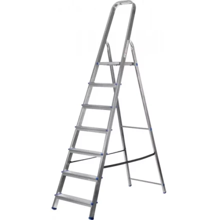 Лестница-стремянка ЗУБР алюминиевая, усиленный профиль, 7 ступеней 38805-07 купить в Нефтеюганске