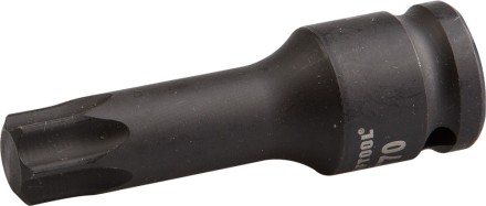 Торцовая головка KRAFTOOL &quot;INDUSTRIE QUALITAT&quot; ударная (1/2&quot;), TORX, Cr-Mo, фосфатированная, T70 27952-70_z01 купить в Нефтеюганске