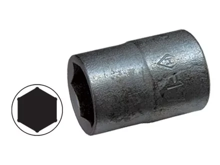 Головка торцевая, 6-гранная, 12 мм, CrV, оцинкованная  SPARTA 136165 купить в Нефтеюганске