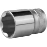 Торцовая головка KRAFTOOL "INDUSTRIE QUALITAT", Cr-V, SUPER-LOCK, хромосатинированная, 1/2", 21 мм 27801-21_z01 купить в Нефтеюганске