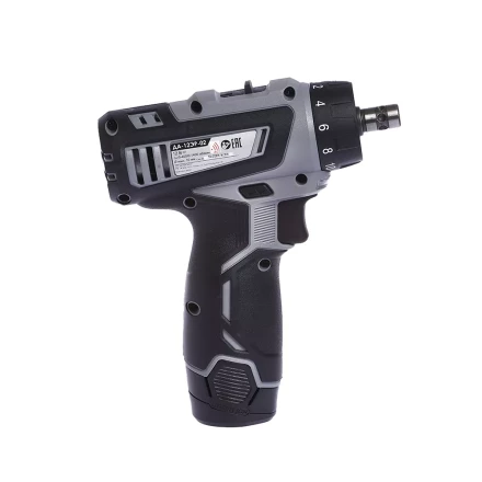 Аккумуляторная дрель-шуруповерт со съемным патроном ИНТЕРСКОЛ ДА-12ЭР-02 КОМБИ Li-ion (2 х 1,5Ач) купить в Нефтеюганске