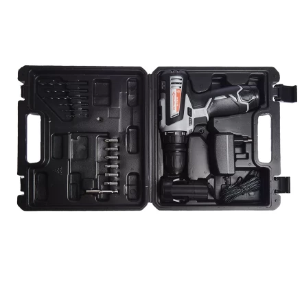 Аккумуляторная дрель-шуруповерт со съемным патроном ИНТЕРСКОЛ ДА-12ЭР-02 КОМБИ Li-ion (2 х 1,5Ач) купить в Нефтеюганске