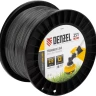 Леска для триммера двухкомпонентная квадрат, 2,0мм х 251м, на DIN катушке EXTRA CORD// Denzel 96844 купить в Нефтеюганске