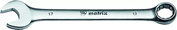 Ключ комбинированный 32 мм CrV матовый хром MATRIX 15121 купить в Нефтеюганске