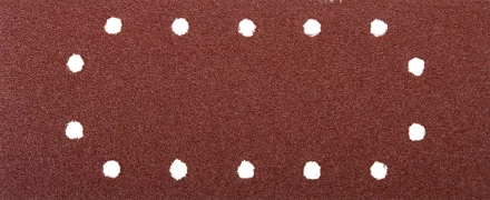 Лист шлифовальный ЗУБР &quot;МАСТЕР&quot;, 14 отверстий, для ПШМ на зажимах, Р40, 115х280мм, 5шт 35594-040 купить в Нефтеюганске