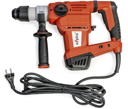 Перфоратор ESPIRA RHI-P3203 (sds plus, 220–240В/50Гц, мощн.1500Вт, ск. хол хода 950 об/м, эн.уд .4,0 Дж, 5.6 кг), 400452 купить в Нефтеюганске