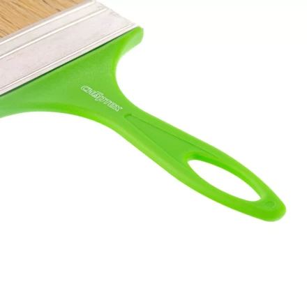 Кисть флейцевая "Евро", 100 x 8, натуральная щетина, пластиковая ручка Сибртех 83304 купить в Нефтеюганске