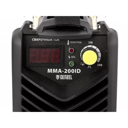 Аппарат инверторно дуговой сварки DENZEL ММА-220ID 94348 купить в Нефтеюганске