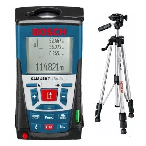 Лазерный дальномер Bosch GLM 250 + штатив BS 150 купить в Нефтеюганске