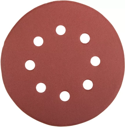 Круг шлифовальный универсальный STAYER &quot;MASTER&quot; из абразивной бумаги на велкро основе, 8 отверстий, Р320, 115мм, 5шт 35450-115-320 купить в Нефтеюганске