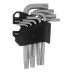 Набор ключей имбусовых Torx-Tempered, TT10-50, CrV, 9 шт. Сибртех 123707 купить в Нефтеюганске
