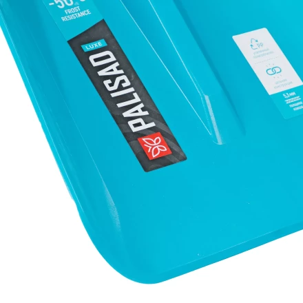 Лопата для уборки снега Palisad 61795, полипропилен, 330х490х1265 мм, цельнолитая конструкция, LUXE купить в Нефтеюганске