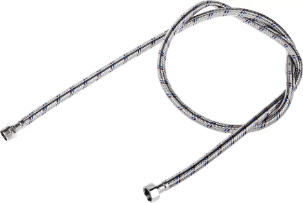 Подводка гибкая ЗУБР для воды, оплетка из нержавеющей стали, г/ш 1/2&quot; - 1,5м 51005-G/S-150 купить в Нефтеюганске