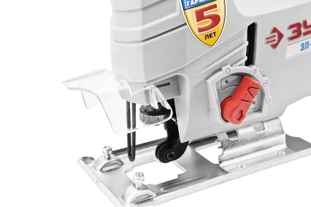 Лобзик ЗУБР, 3-х позиционный маятниковый ход, сталь-8мм/дерево-65мм, 500–3000ходов/мин, 570Вт ЗЛ-570Э купить в Нефтеюганске