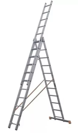 Лестница 3-х секционная алюминиевая 3*11 1013308 купить в Нефтеюганске