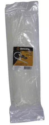 Хомут нейлоновый 4,8х200 Б 100 штук Вихрь купить в Нефтеюганске