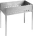 Мангал GRINDA &quot;BARBECUE&quot;, нержавеющая сталь, толщина 1,5мм, 500х300х500мм 427784 купить в Нефтеюганске