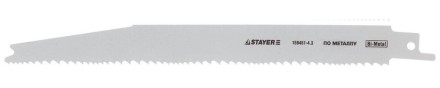 Полотно STAYER &quot;PROFI&quot; S345XF к саб эл.ножов Bi-Met,дер с гвозд,лист мет,Al проф 3-18мм,пласт,стеклопл,200/2,1-4,3мм 159451-4.3 купить в Нефтеюганске