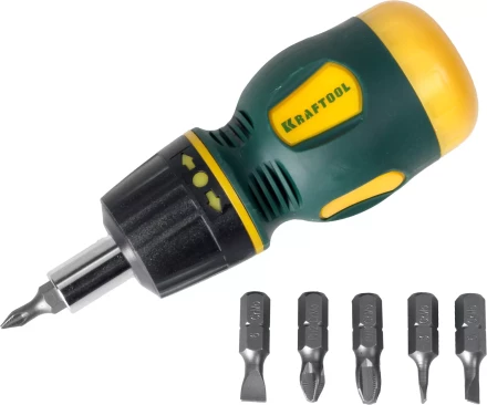 Отвертка реверсивная с битами 26190-H7 купить в Нефтеюганске