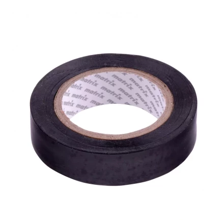 Изолента ПВХ 19 мм х 20 м черная 150 мкм Matrix 88778 купить в Нефтеюганске