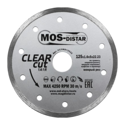 1A1R CLEAR CUT (Чистый рез) (7 mm) MOS-DISTAR 300*3,0*7*25,4 mm купить в Нефтеюганске