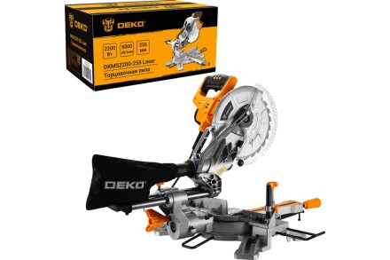 Пила торцовочная DEKO DKMS2200-255 Laser, 063-4218 купить в Нефтеюганске