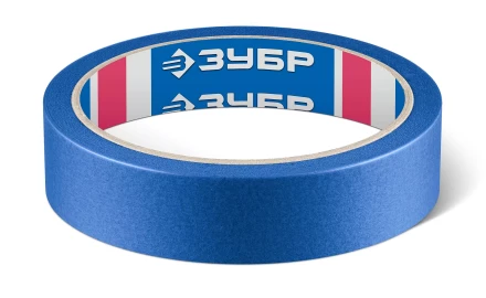 ЗУБР №100 24 мм х 25 м, для гладких и слегка шероховатых поверхностей, малярная лента, Профессионал (12141-24) купить в Нефтеюганске