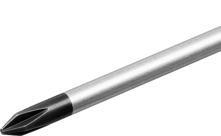 Отвертка ЗУБР &quot;МАСТЕР&quot;, хром-ванадиевая сталь, эргономичная двухкомпонентная рукоятка, PH № 2-150мм 25232-2-15 купить в Нефтеюганске