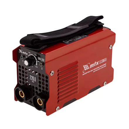 Инверторный аппарат дуговой сварки MMA-220S, 220 А, ПВ60%, диаметр электрода 1,6-5 мм MTX 94392 купить в Нефтеюганске