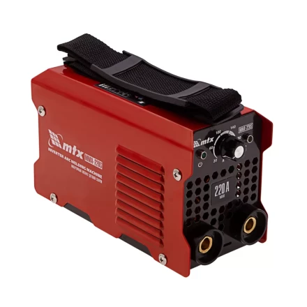 Инверторный аппарат дуговой сварки MMA-220S, 220 А, ПВ60%, диаметр электрода 1,6-5 мм MTX 94392 купить в Нефтеюганске
