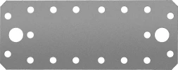 ЗУБР КП-2.5, 140 x 55 x 2.5 мм, цинк, крепежная пластина (31023-140)