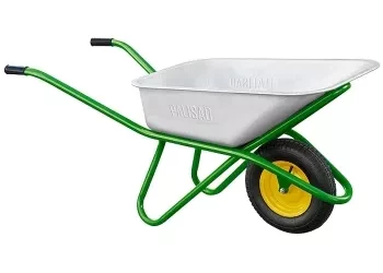 Тачка садово-строительная усиленная грузоподъемность 200 кг объем 90 л PALISAD 68935 купить в Нефтеюганске