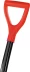 Лопата снеговая пластиковая с алюминиевой планкой, с алюминиевым черенком и V-ручкой, 410мм, оранжевая, СИБИН 421845 421845 купить в Нефтеюганске