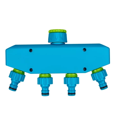 Разветвитель четырехканальный, пластиковый Palisad Luxe 65787 купить в Нефтеюганске