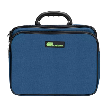 Кейс монтера Сибртех 90236, 365х300х110 мм, 10 карманов, наплечный ремень купить в Нефтеюганске