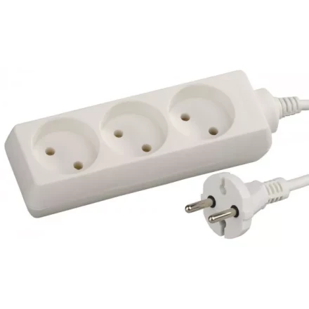 Удлинитель СВЕТОЗАР электрический, 3 гнезда, 5м SV-55030-5 купить в Нефтеюганске