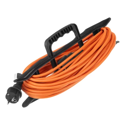 Удлинитель-шнур силовой Denzel 37406 Garden Series, ПВС, 20м, 1 розетка 3 x 1 мм, 3 м купить в Нефтеюганске