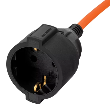 Удлинитель-шнур силовой Denzel 37406 Garden Series, ПВС, 20м, 1 розетка 3 x 1 мм, 3 м купить в Нефтеюганске