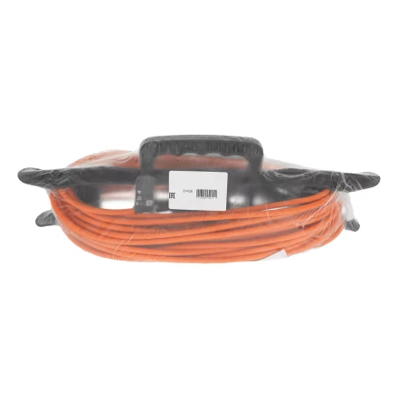 Удлинитель-шнур силовой Denzel 37406 Garden Series, ПВС, 20м, 1 розетка 3 x 1 мм, 3 м купить в Нефтеюганске