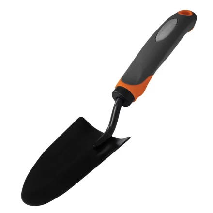 Совок садовый порошковая окраска 2-х компонентная рукоятка  320мм Кратон 5 10 06 001 купить в Нефтеюганске