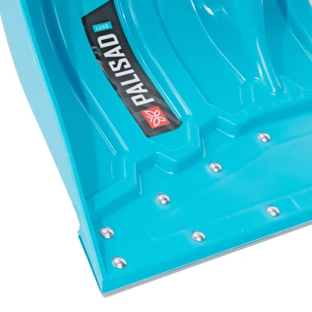 Лопата-скрепер для уборки снега Palisad 61797, полипропилен, 460х320х1300 мм, алюминиевый черенок, ПВХ, LUXE купить в Нефтеюганске