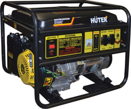 Бензогенератор HUTER DY6500L купить в Нефтеюганске