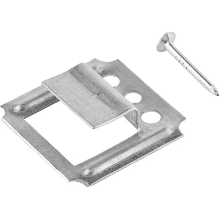 Крепеж ЗУБР для вагонки оцинкованный, КЛЯЙМЕР 4 мм, 100шт. 3075-04 купить в Нефтеюганске