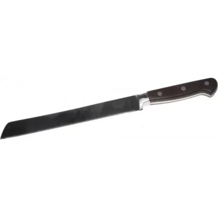 Нож LEGIONER "AUGUSTA" хлебный с деревянной ручкой, нерж лезв 180мм 47865 купить в Нефтеюганске